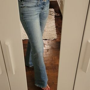 SEVEN7 Low rise flair bottom jeans